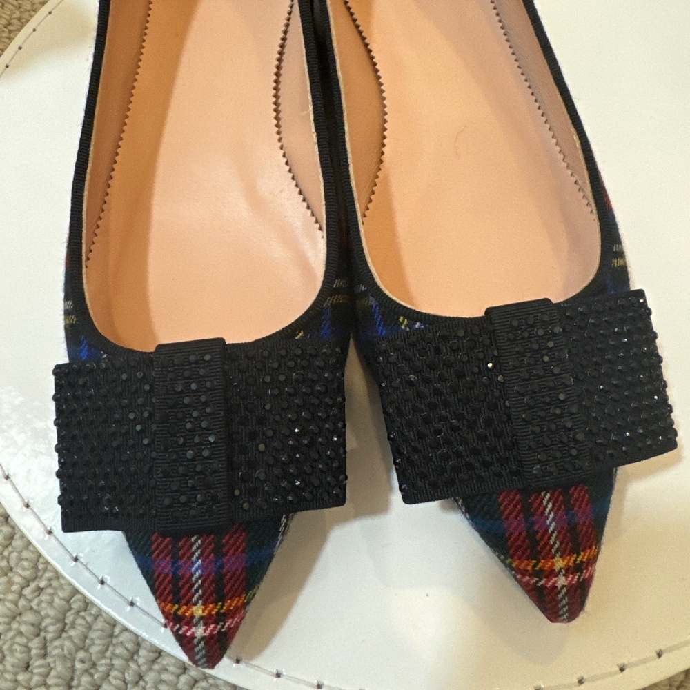 Jcrew Tartan Plaid flats